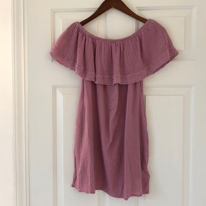 NWT Rusty Sasha Beach Dress Dusty Orchid